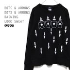 作品《DOTS & ARROWS DOTS & ARROWS RAINING LOGO SWEAT》※受注生産※