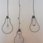 作品💡電球ワイヤーア―ト