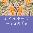 作品チップオーダー方法とサイズ表♡