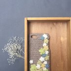 作品      iPhoneケース・スマホケース(フラワー・ベージュ)