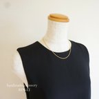 作品《特別価格》ツイストチェーン＊シンプルネックレス