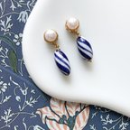 作品porcelain parasol pierce / earring