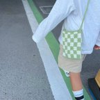 作品kids shoulderbag