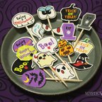 作品ダウンロード販売【ハロウィン】お弁当ピック　ケーキピック