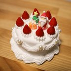作品【フェイクケーキ】クリスマスケーキ