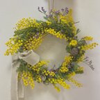 作品Mimosa wreathe -ミモザリース-