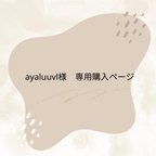 作品ayaluuvl様　専用ページ