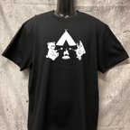 作品なかよしサケクマ　キャンプ　Tシャツ（半袖）