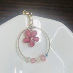 作品春のお花ピアス