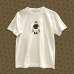 作品Tシャツ　シロクマ寒太郎　絵本「おかしなおかしな動物園」シリーズ