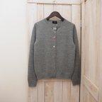 作品alpaca bijoux Cardigan grey