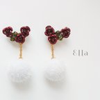 作品✢ Ella ✢   2way 薔薇 ピアス 