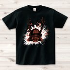 作品【Tシャツ】 真田幸村_兜/黒