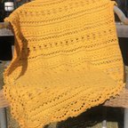 作品手編み　Boho Blanket  Mimoza