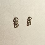 作品Short Chain Earrings