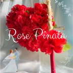 作品Rose Pinata（バスタースティック付き）