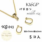 作品【K16GP】バチカン・middle size・5個入り［KG-043］