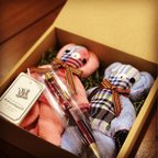 作品gift box…ハーバリウムボールペンと今治製タオルアートのセット