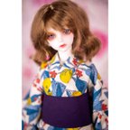 作品1/4ドール 浴衣 スーパードルフィー SDM MDD BJD ドール服