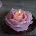 作品色が選べる薔薇のキャンドル【Rose candle 】