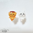 作品【現品販売】キャラクター　ネイルパーツ　ねずみ　くま　くり　まんじゅう