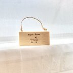 作品【送料無料】木製ルームプレート＊BathRoom＊バスルーム＊吊り下げタイプ