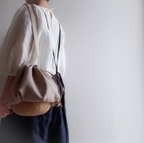 作品Drawstring bag Cottonlinen 【受注制作】