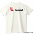 作品I t's simple!!Tシャツ✨