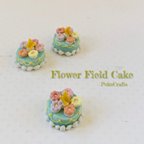 作品Forest Flower field cake