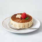 作品【受注販売】ホットケーキ風かご