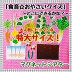 作品特大マグネットシアター　食育　野菜　保育知育教材　パネルシアター　誕生会