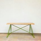 作品cafe bench olive green