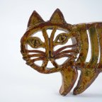 作品希少な一点もの リサ・ラーソン（Lisa Larson）ユニークピース 猫、ねこ、ネコの置物