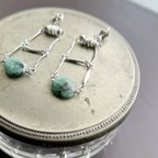 作品emerald*silver pierce