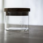 作品wood glass canister S #2