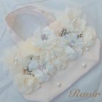 作品【Ravir】Flowerビジューデコトートbag