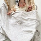 作品【お急ぎ可】春夏おすすめ| オーガニックコットン　ブランケット - Organic cotton blanket