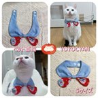 作品【よよちゃん】手作り・ペット首輪　猫、犬、ペット用