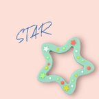 作品星型歯固め  赤ちゃんのおもちゃ【 ホルダーとSET購入のみ!!】 シリコン  STAR