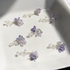 作品短夜の 紫陽花 ( あじさい ) ピアス ＆ イヤリング