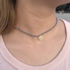 作品flower necklace