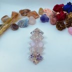 作品☆ヘアクリップ　レジン　ハンドメイド　ドライフラワー　卒業　卒園　入学　入園☆