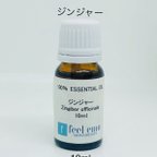 作品ｱﾛﾏｵｲﾙ ジンジャー 10ml (エッセンシャルオイル・精油)