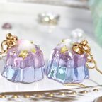 作品ミニチュアゼリーの小さなピアス🍮 