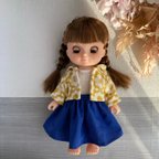 作品メルちゃん　ソランちゃん　服　パーカー　トップス　ロングスカート　セット