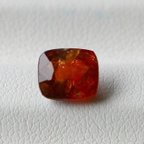 作品天然石＊スピネル　オレンジ　クッション型　ルース　1.75 ct