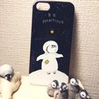 作品【受注生産】宇宙飛行士ペンギンiPhoneケース