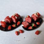 作品早春の🍓パウンドケーキ