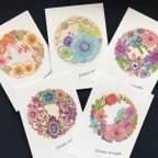 作品Flowery Wreath カード