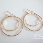 作品14kgf double hoop pierces